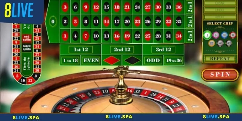 Cược đỏ đen khi chơi Roulette